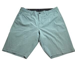 7 Diamonds Shorts Mens Size 32 Lightweight Polyester Stretch Preppy Golf